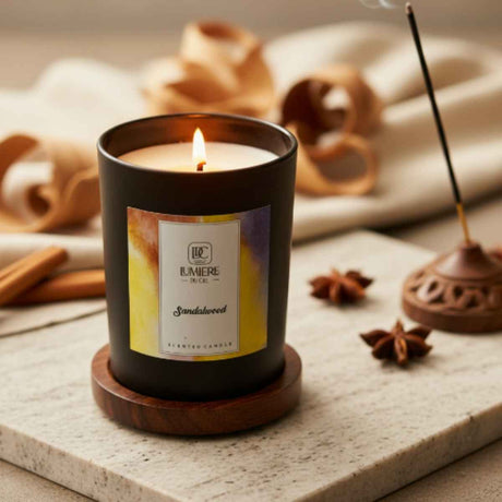 Vela Black Sandalwood 225g