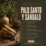 Sahumerio Palo Santo con Sándalo