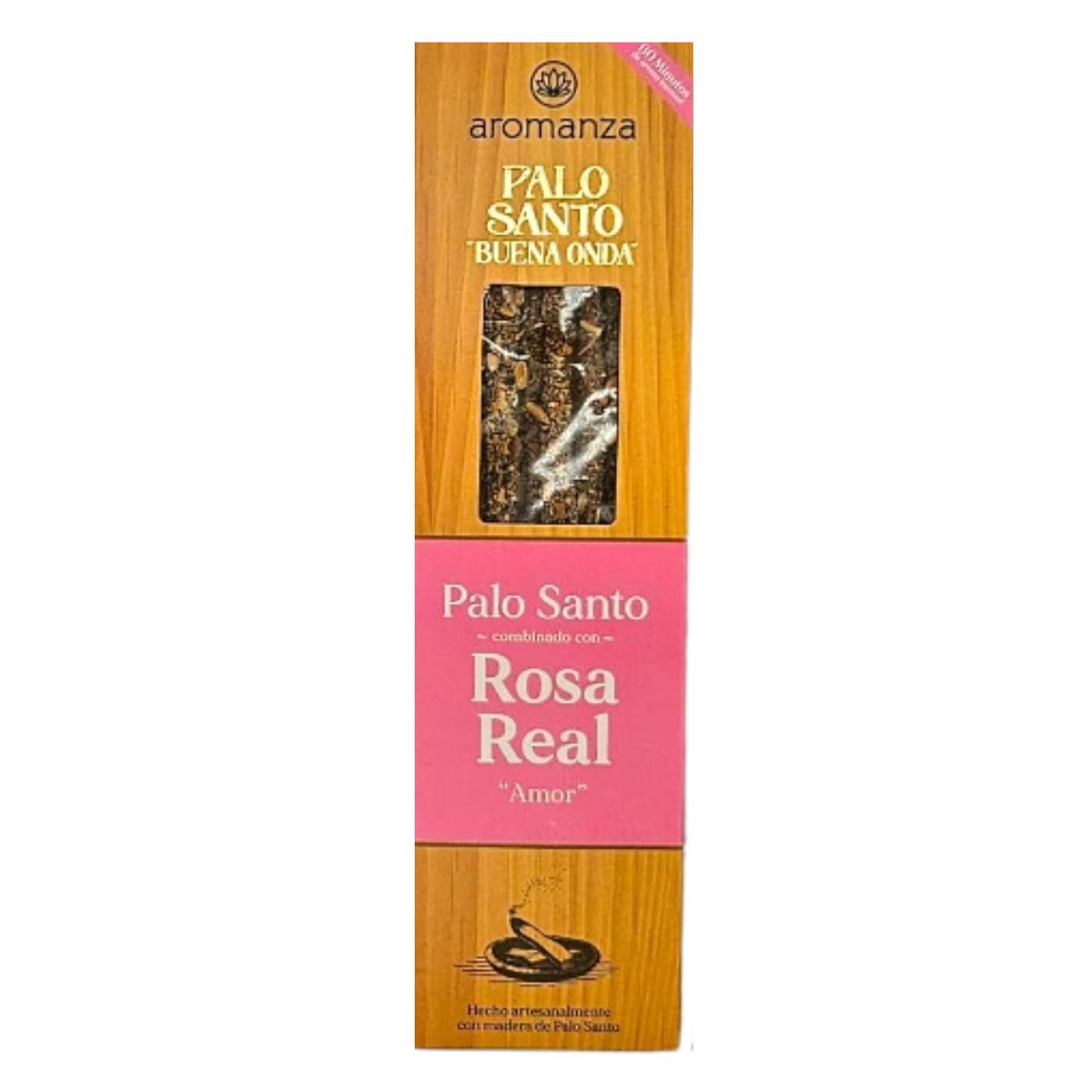 Palo Santo Buena Onda Rosa Real - Aromanza