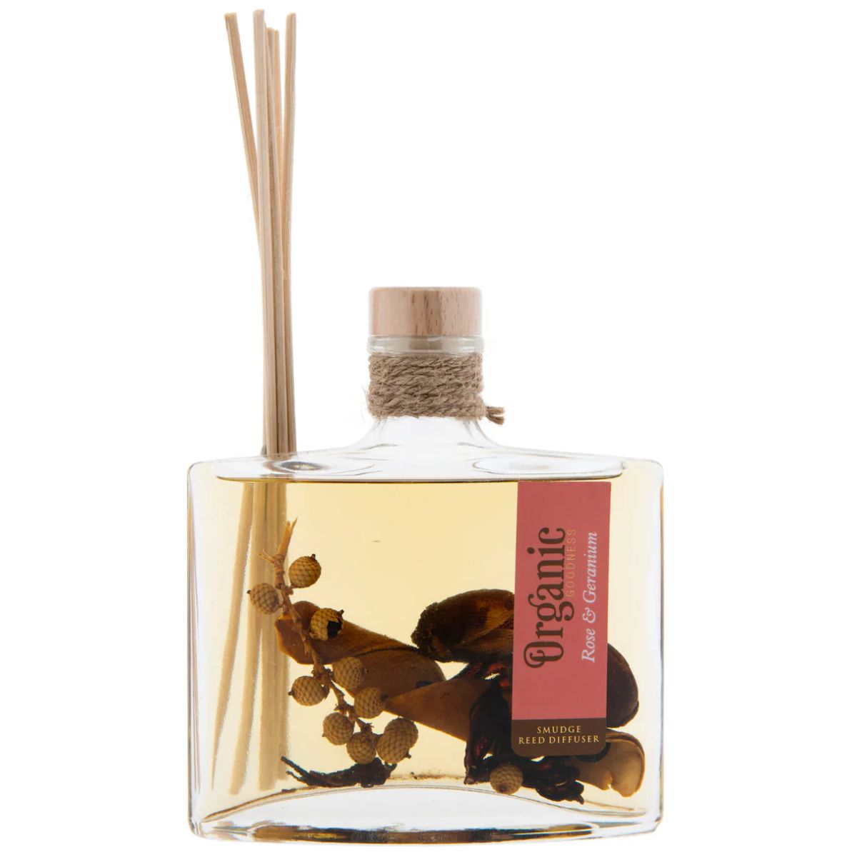 Difusor Mikado Organic Goodness Rosa y Geranio - Song of India