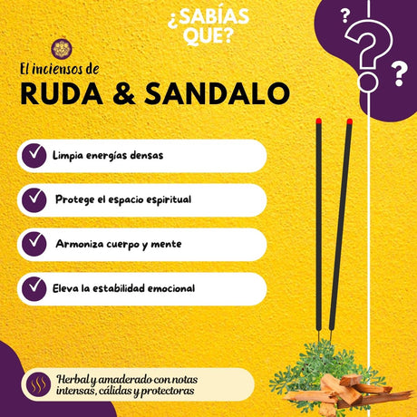 Incienso SAC - Ruda Sándalo