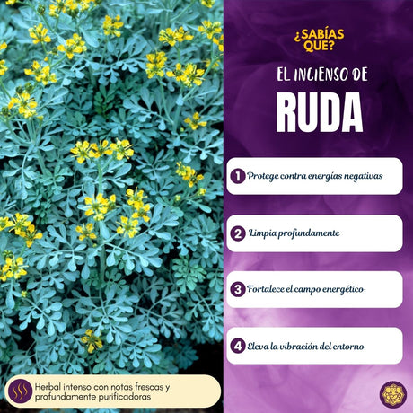 Incienso Natural Ruda - Mavana