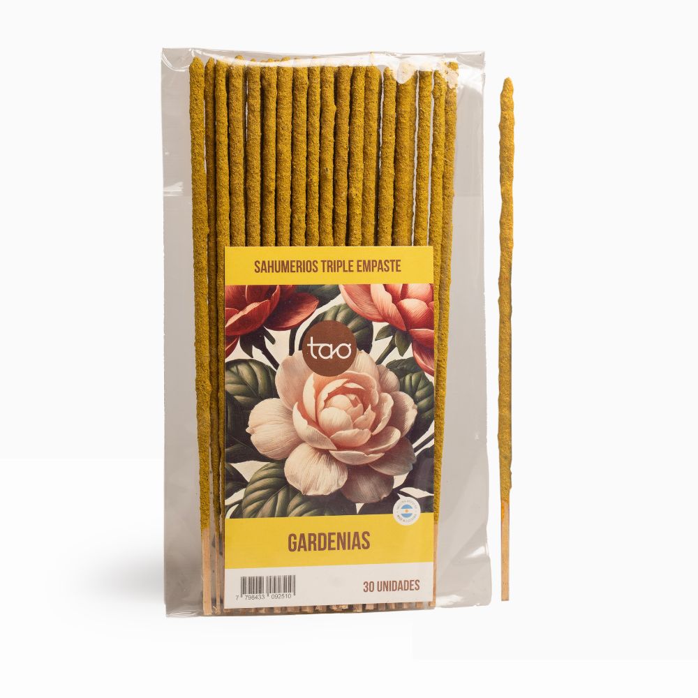 Sahumerio Triple Empaste Gardenias