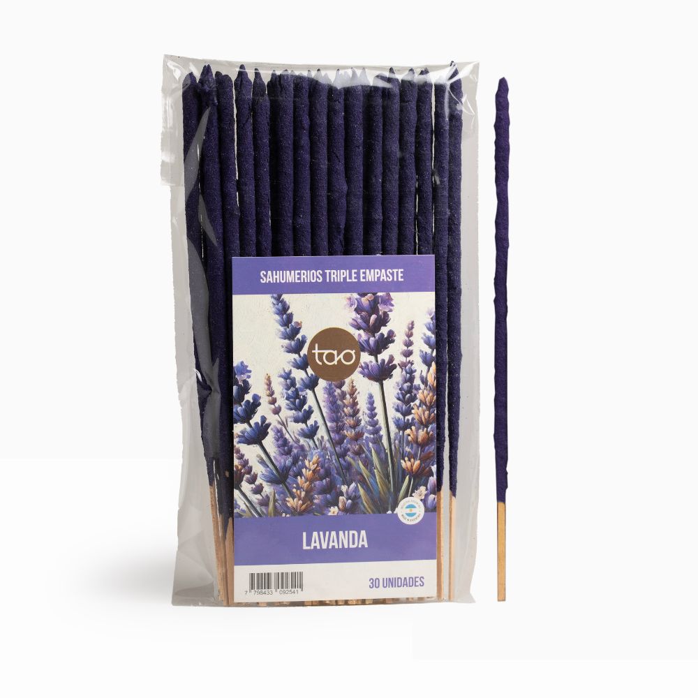 Sahumerio Triple Empaste Lavanda