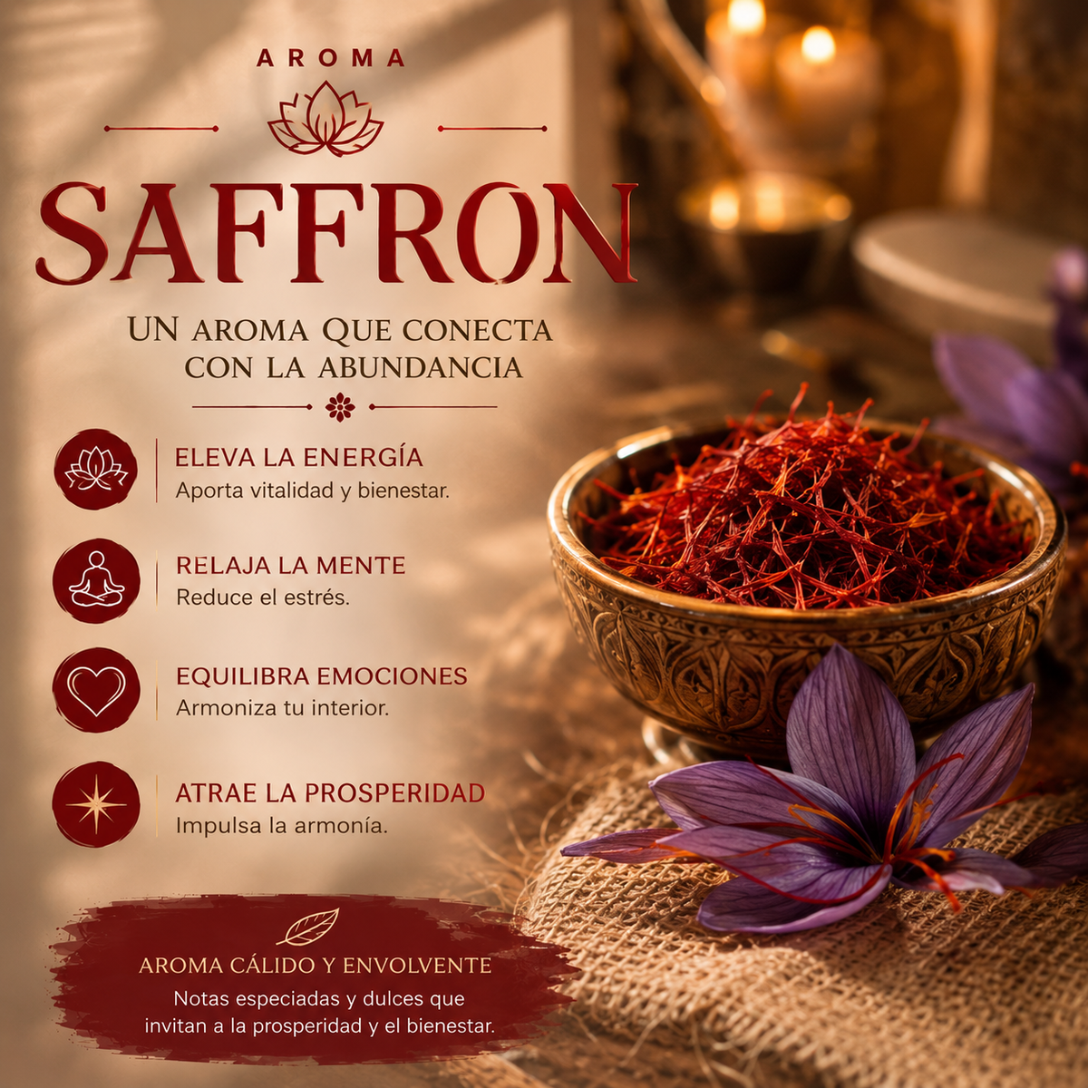 Incienso Premium Saffron