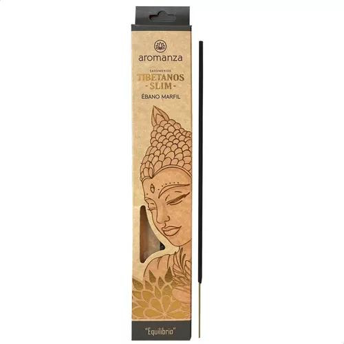 Sahumerio Tibetano Slim Ebano Marfil - Aromanza