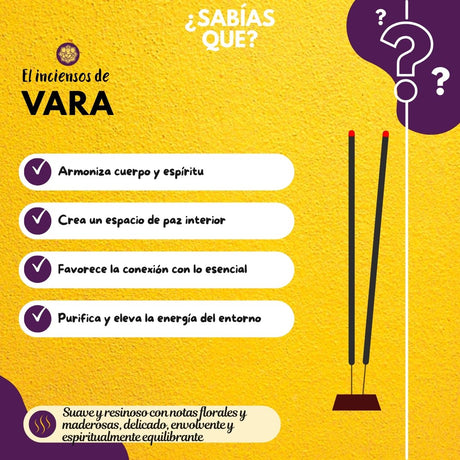 Incienso Natural Vara - Mavana