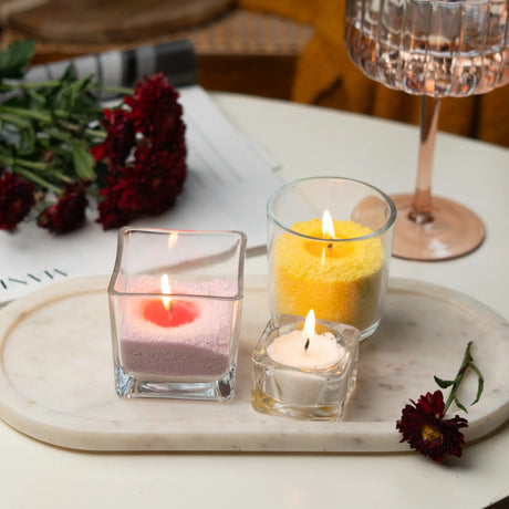 Vela de Arena Perlada 250gr