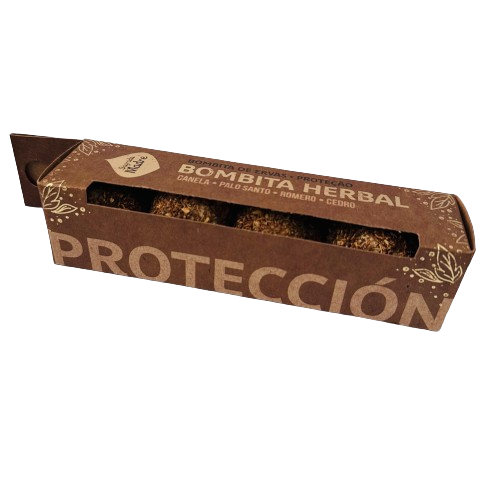 Bombita Herbal Sahumerio Protección - Sagrada Madre