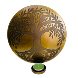 Porta Vela de Pared Árbol de la Vida Gold