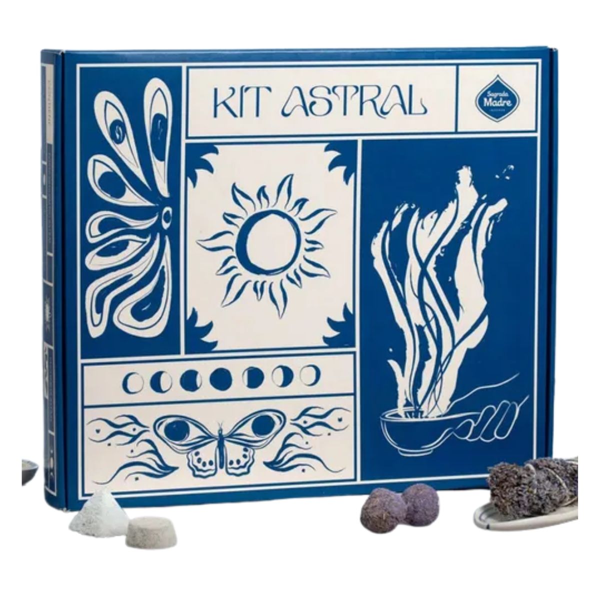 Kit Astral Esmaltado Para Sahumear - Sagrada Madre