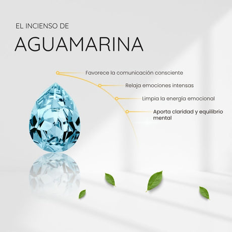 Incienso Natural Aguamarina Ayurveda - Song of India