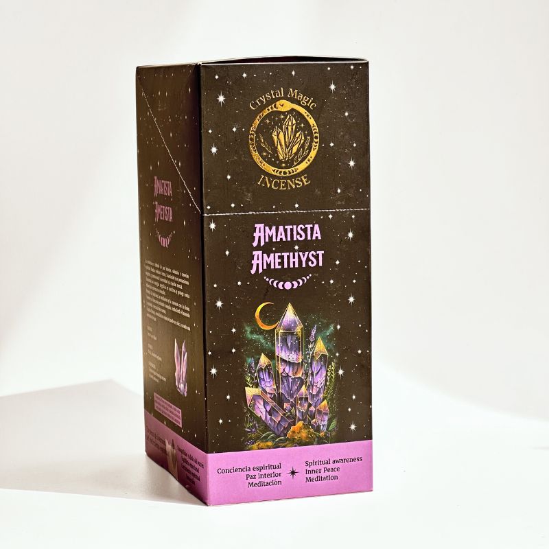 Incienso Paz Interior con Piedras de Amatista