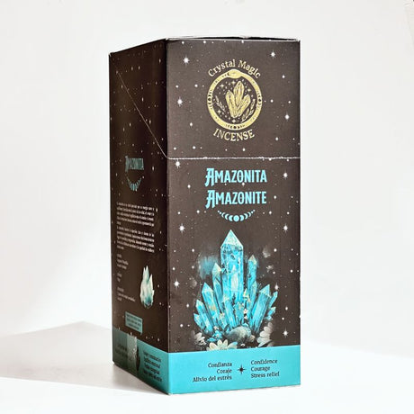 Incienso Brisa Marina con Piedras de Amazonita