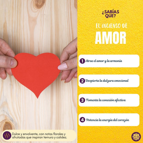 Incienso Natural Amor Verdadero- Satya