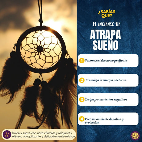 Incienso Natural Atrapa Sueños - Balaji