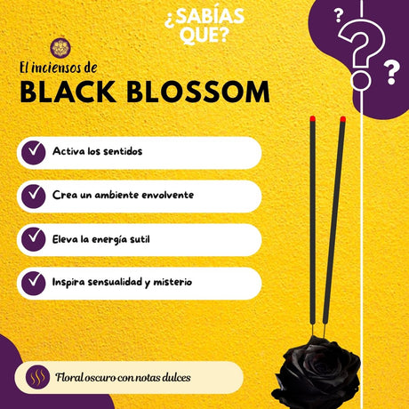 Incienso Natural Black Blossom