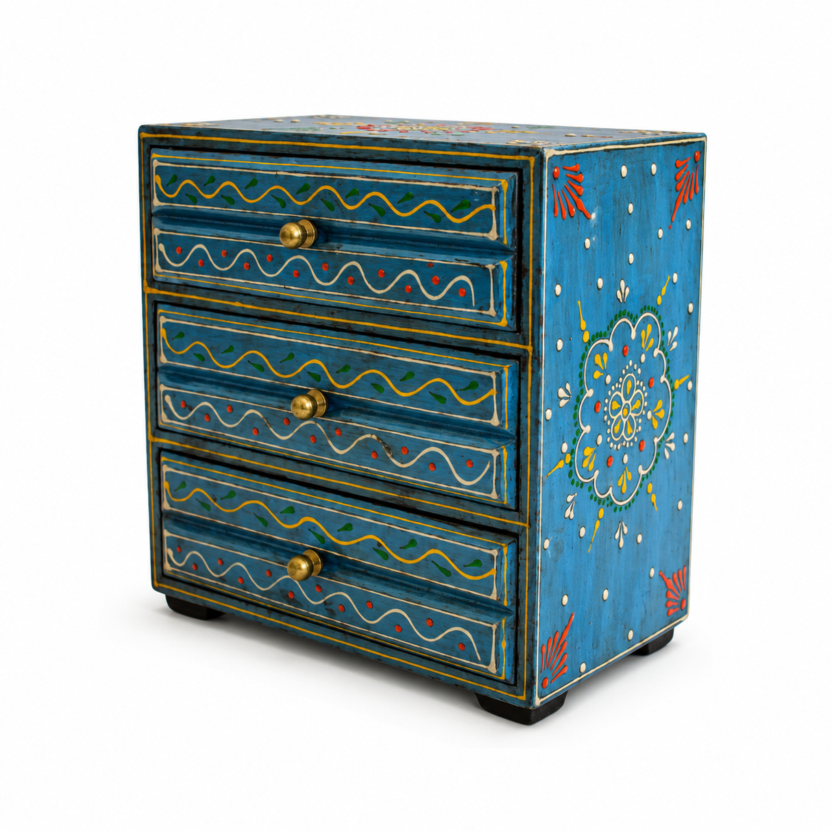 Cajonera Celeste 3 Cajones
