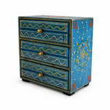 Cajonera Celeste 3 Cajones