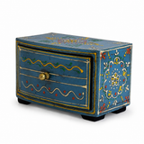 Cajonera India Celeste