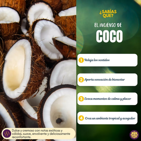 Incienso Masala Frutal Coco - Parimal