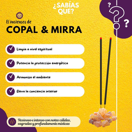 Incienso Copal Mirra - Mavana