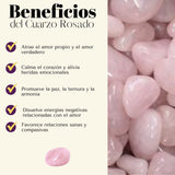 Pulsera Ajustable Cuarzo Rosa 4mm