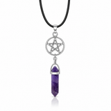 Colgante Estrella de Punta Amatista