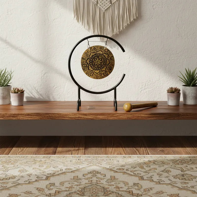 Gong Circular de Escritorio