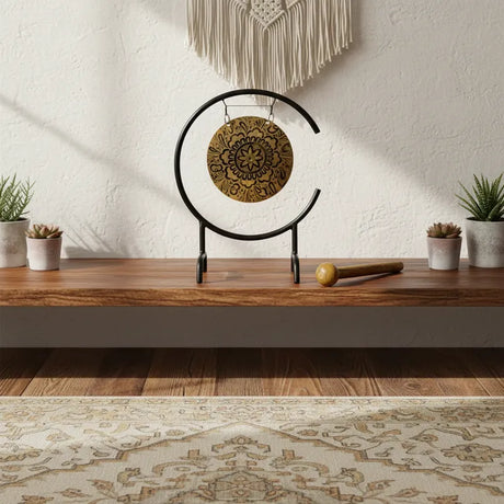 Gong Circular de Escritorio