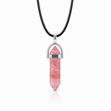 Collar de Punta Cuarzo Cherry