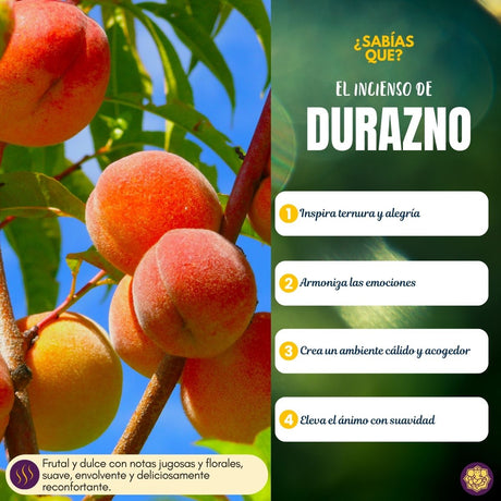 Incienso Natural Durazno - Alaukik