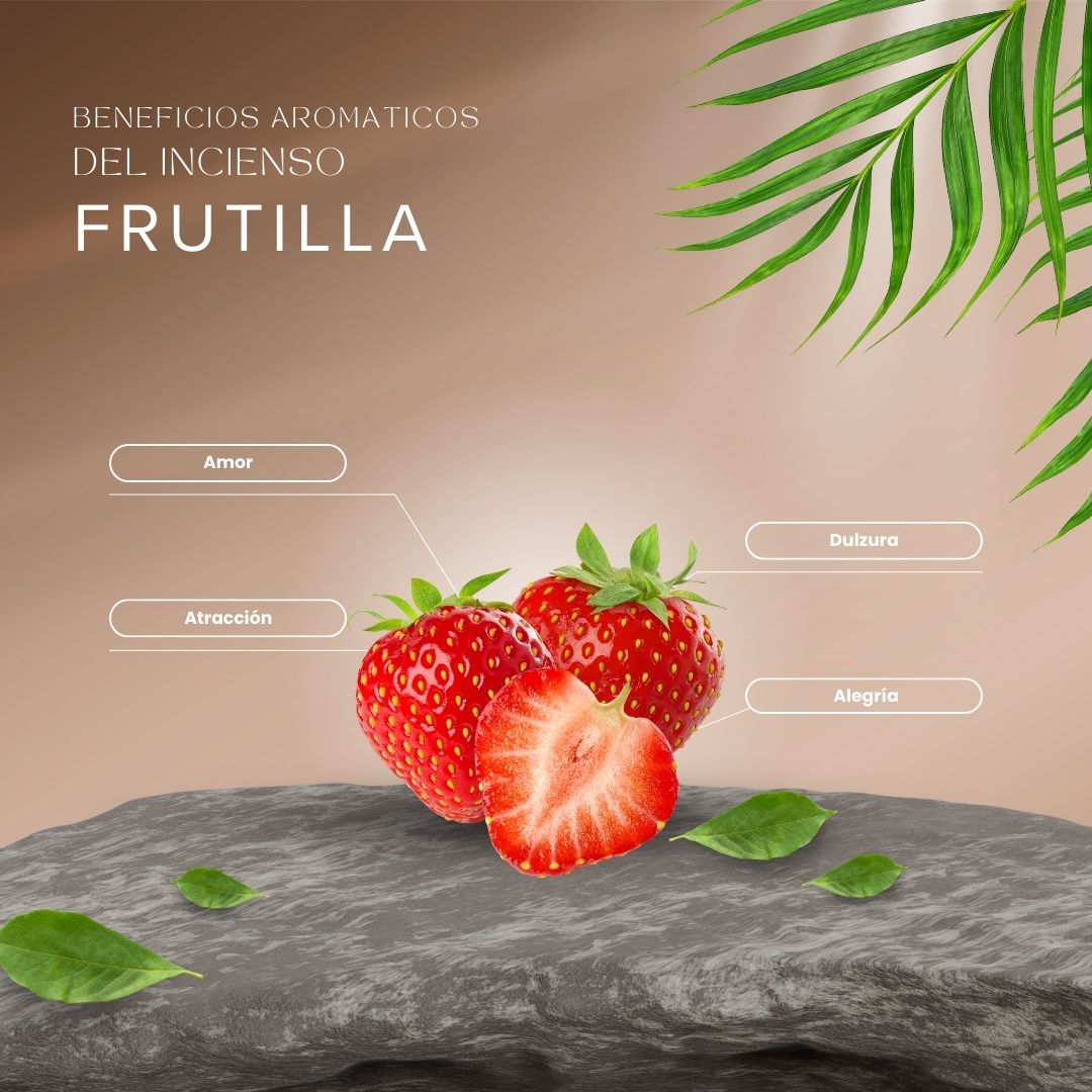 Palo Santo Buena Onda Dulces Frutillas - Aromanza