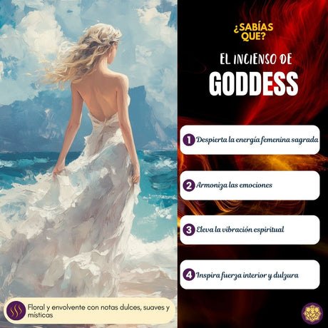Incienso Natural Goddess - Kamini Aromatics