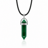Collar de Punta Jade Verde