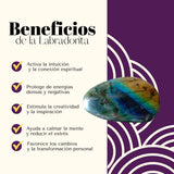 Aros Plateados Perla Labradorita