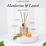 Difusor Mikado Organic Goodness Mandarina y Laurel - Song of India