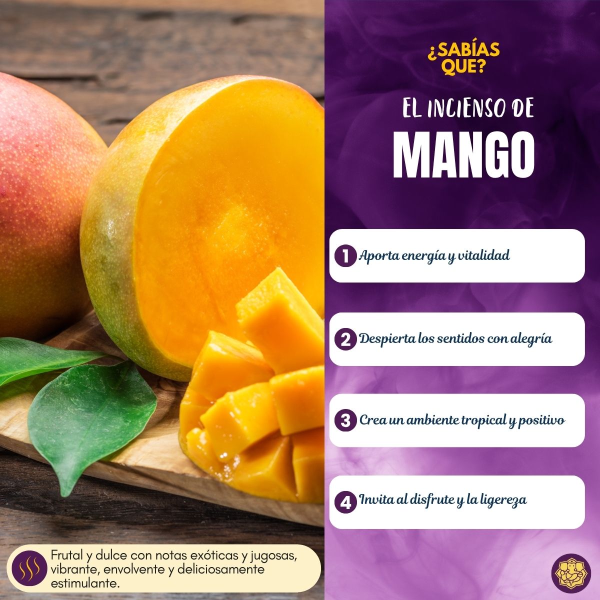 Incienso Natural Mango - Alaukik