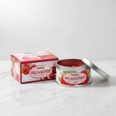 Vela Vainilla y Frambuesa