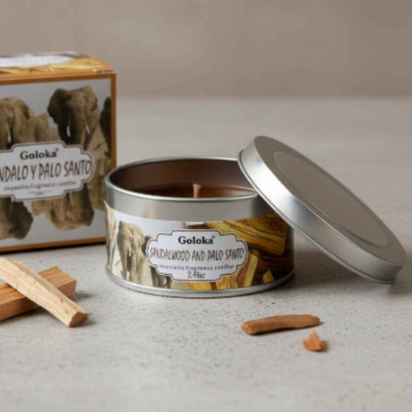Vela  Sandalo y Palo Santo
