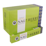 Incienso Natural Nag 7 Hierbas - Vijayshree