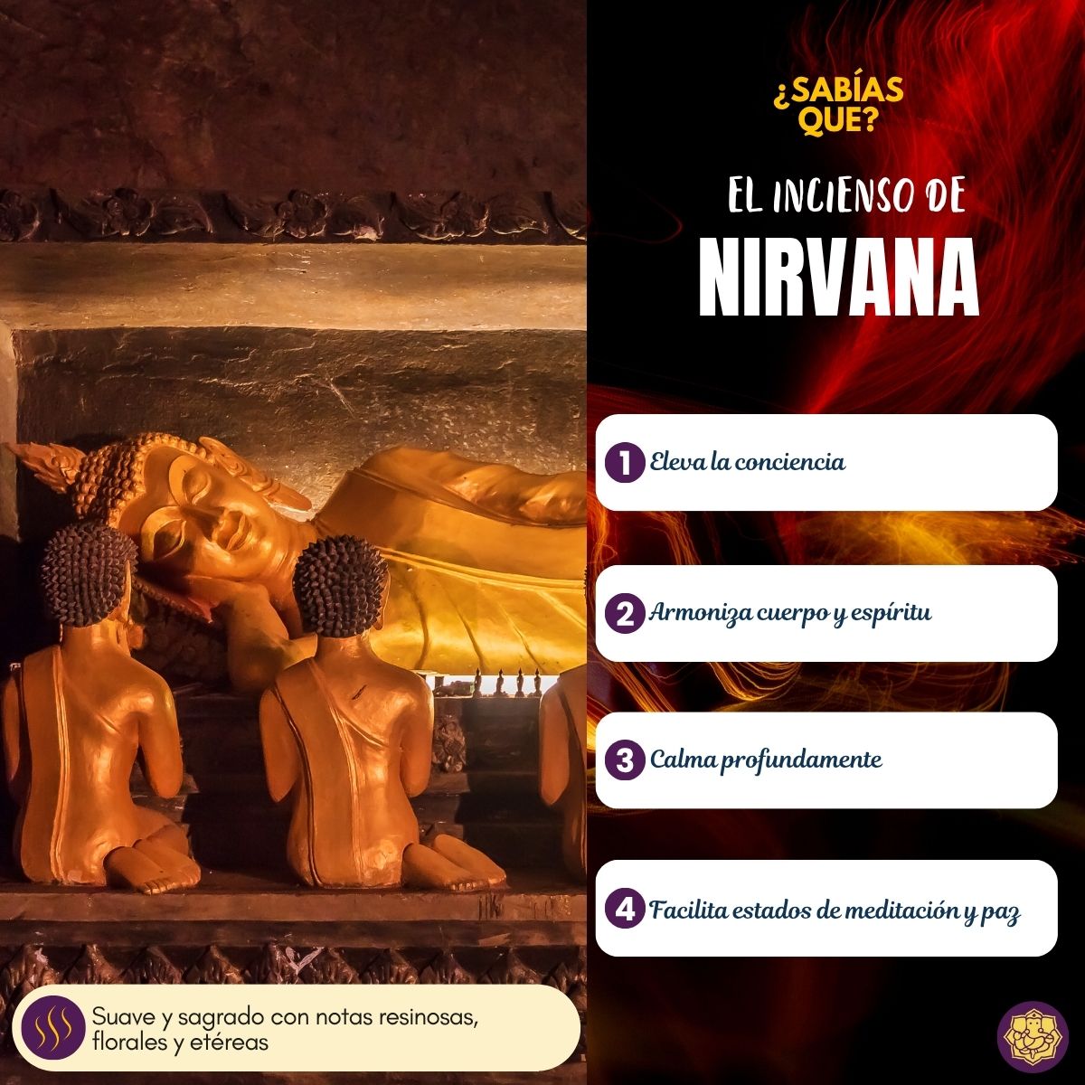 Incienso Natural Nirvana - Spiritual