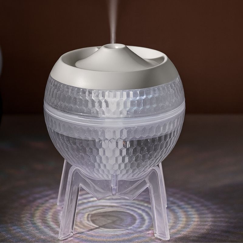 Humidificador Mondo Planet Blanco 350mL + 1 aceite de regalo