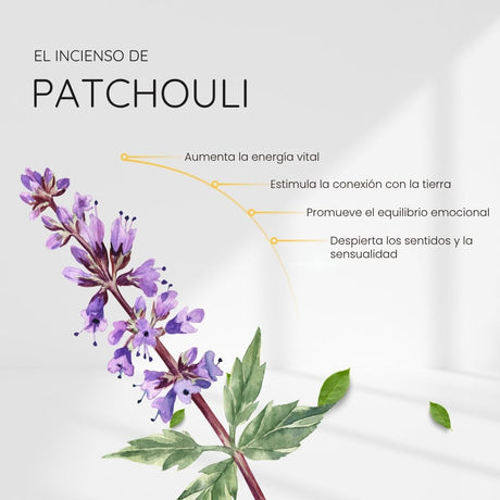 Incienso Natural Organico Pachulí - Song of India