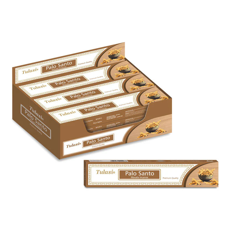 Incienso Natural Palo Santo- Tulasi