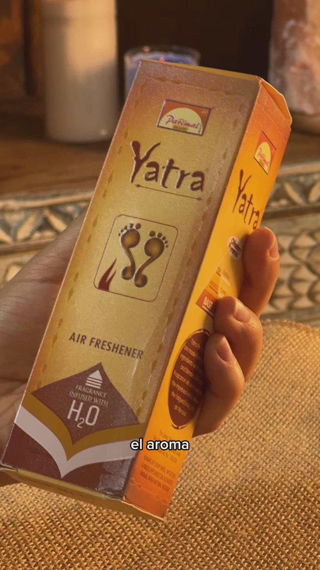 Aromatizante Spray Yatra