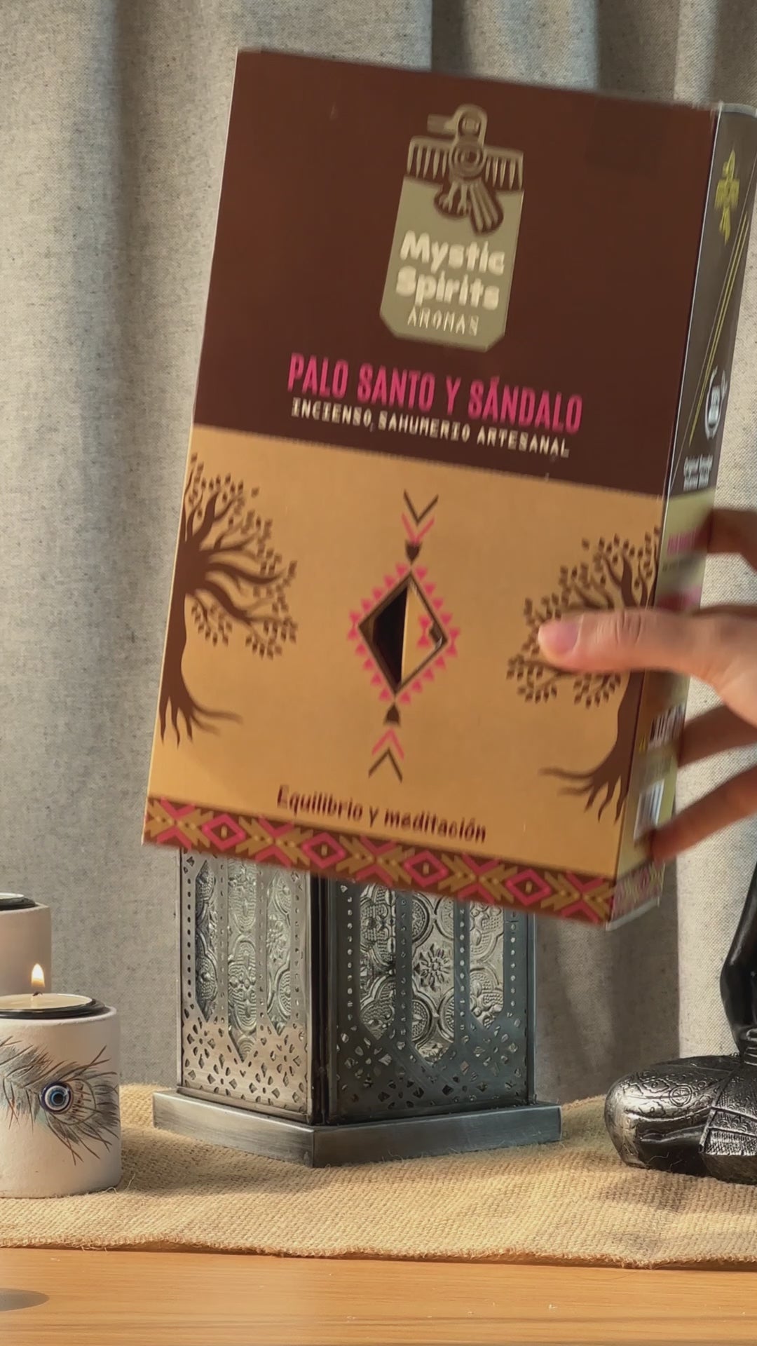 Incienso Palo Santo y Sándalo