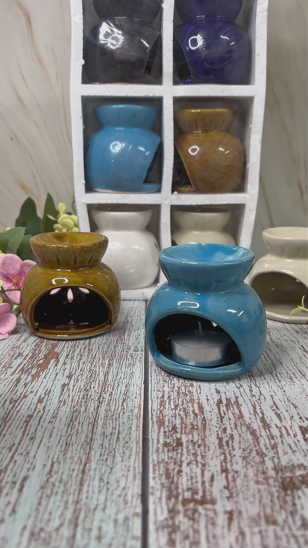 Pack 6 Difusores de Ceramica Redondo