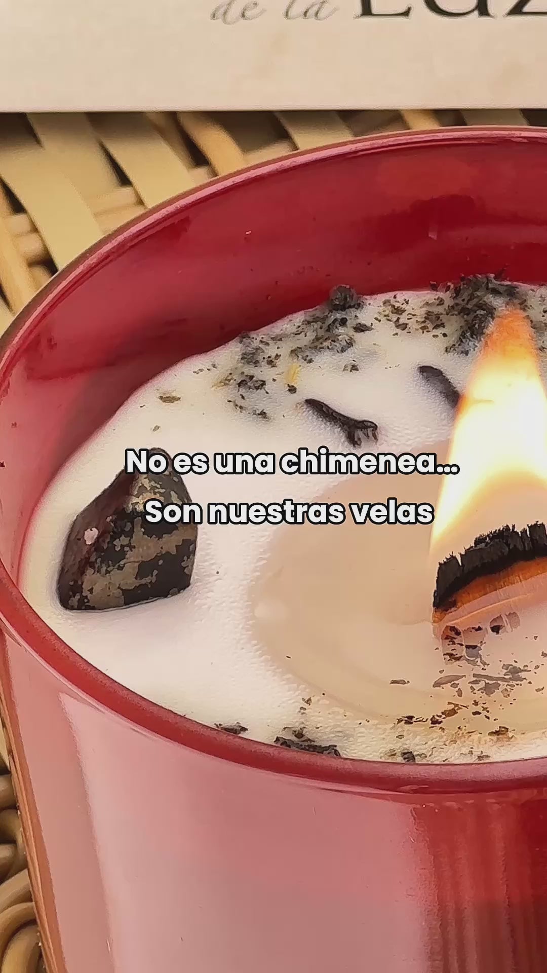 Vela Nag Champa con Jade Verde - Suerte Rápida