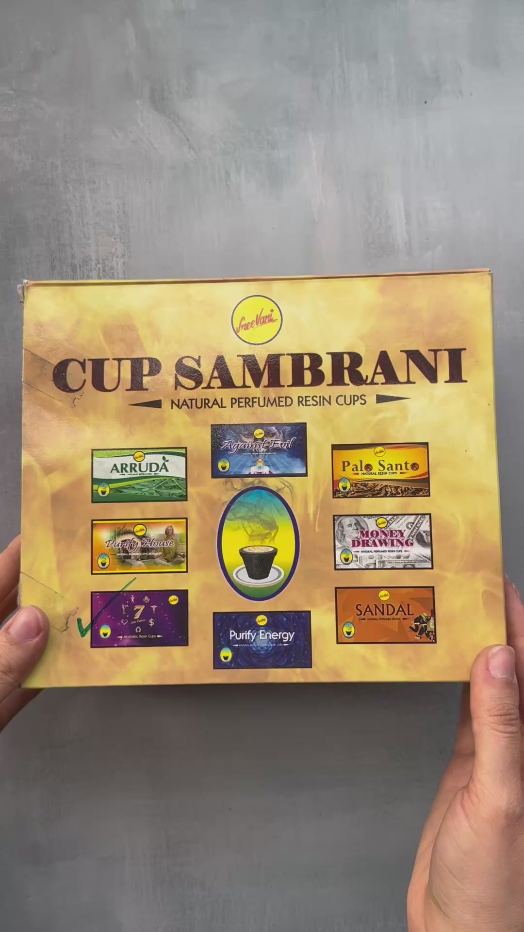 Copitas de Incienso Atrae Dinero (24U) - Sambrani